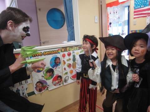 Mr Dark (or Mr Justin as he's more commonly known!) might have met his match in Jack Sparrow!