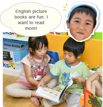 I do funny I English picture books. I want to read more various picture book?