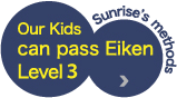 Eiken level 4 at age5!!